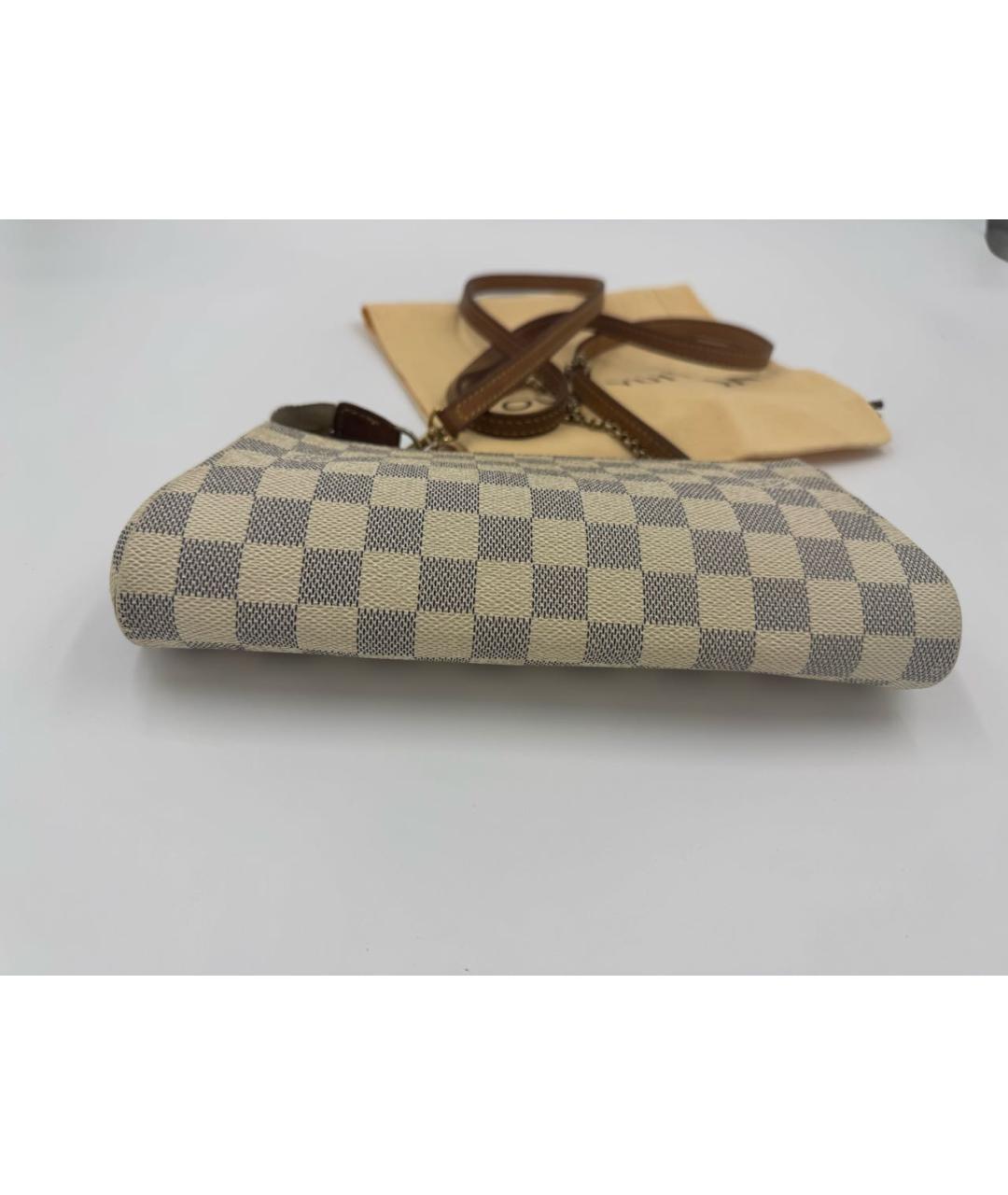 LOUIS VUITTON Белая сумка через плечо, фото 4