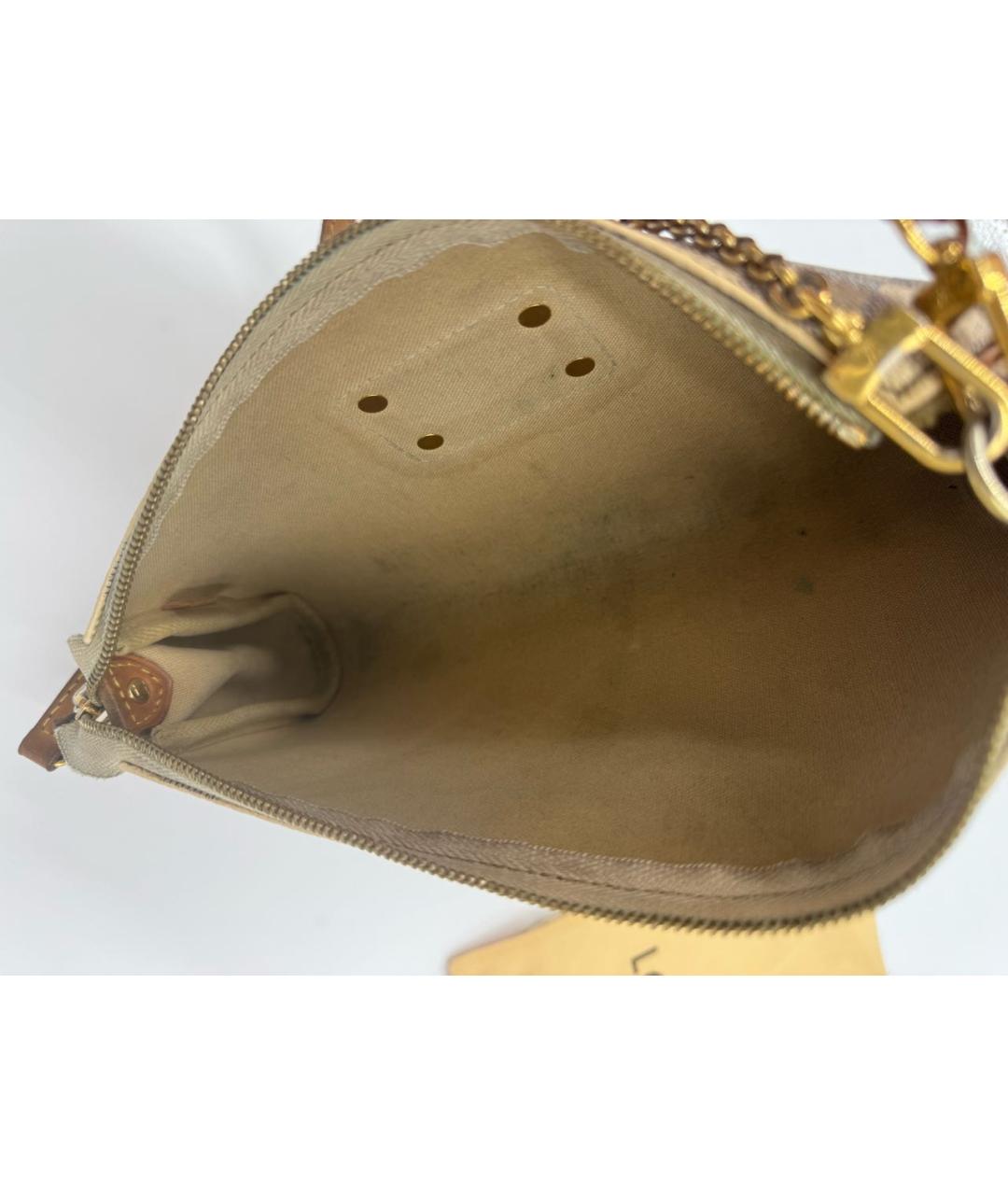 LOUIS VUITTON Белая сумка через плечо, фото 8