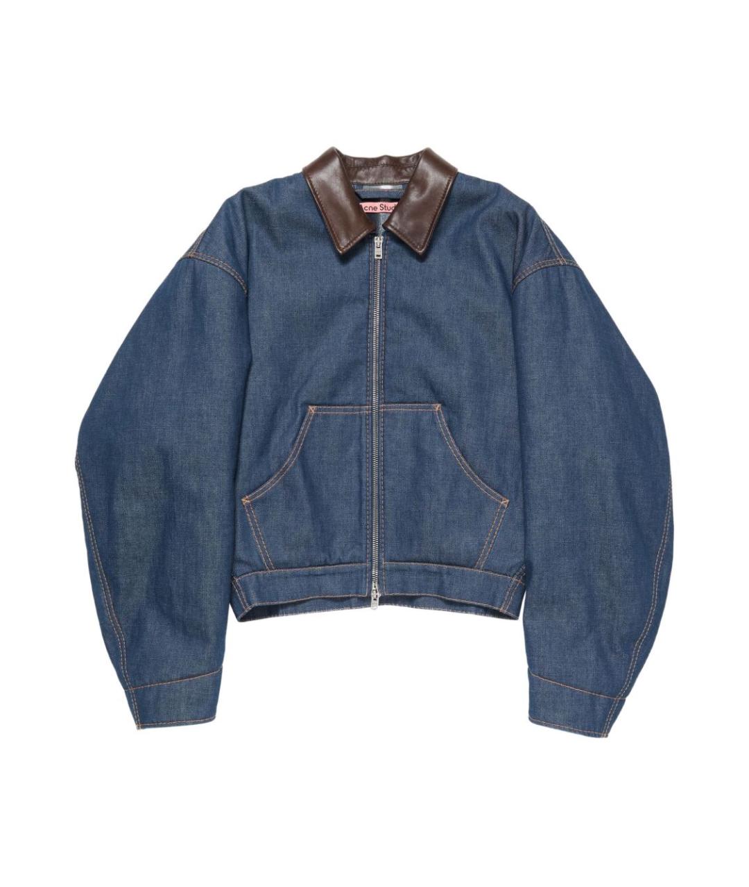 ACNE STUDIOS Синяя деним куртка, фото 1