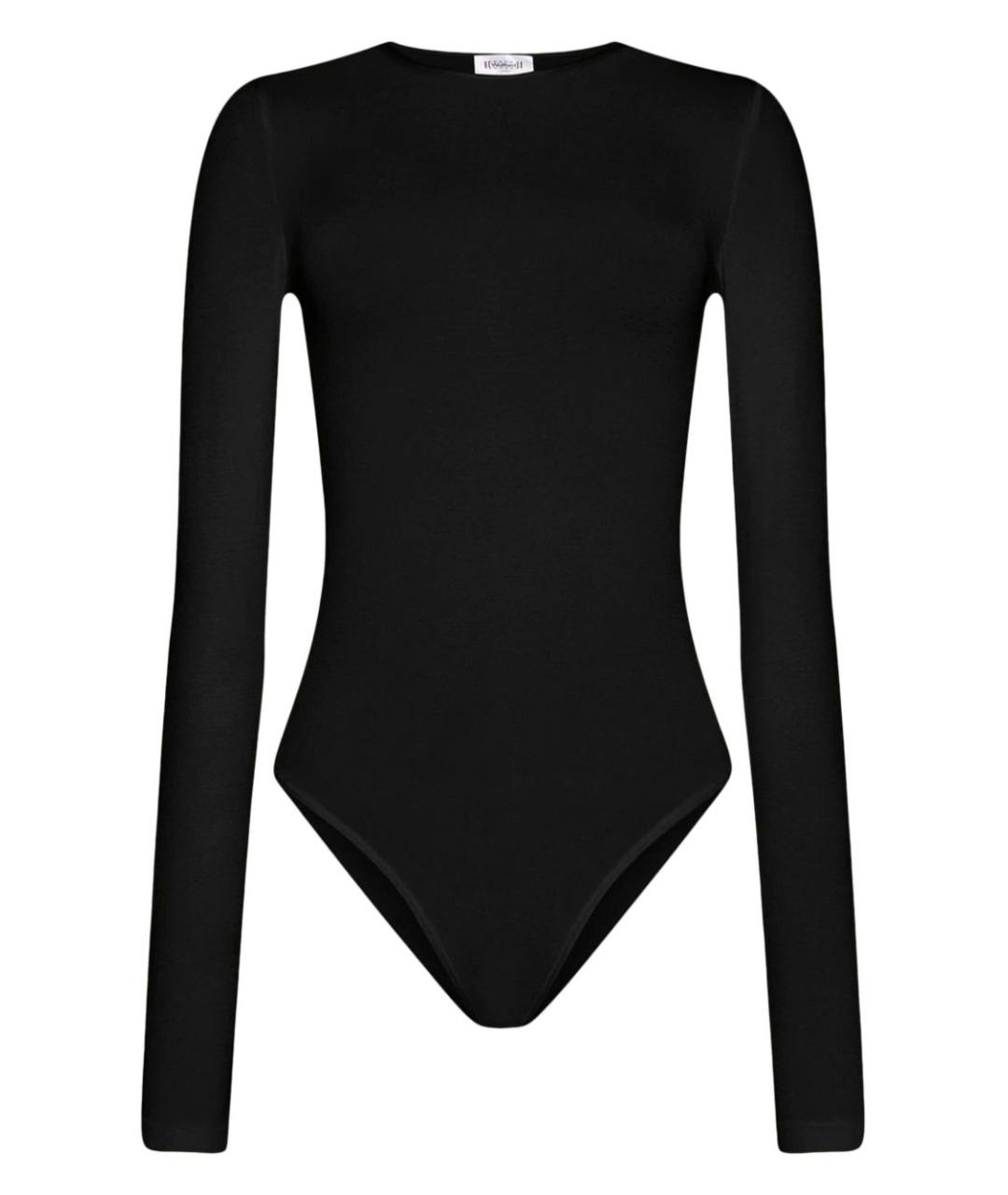 WOLFORD Черная майка, фото 1