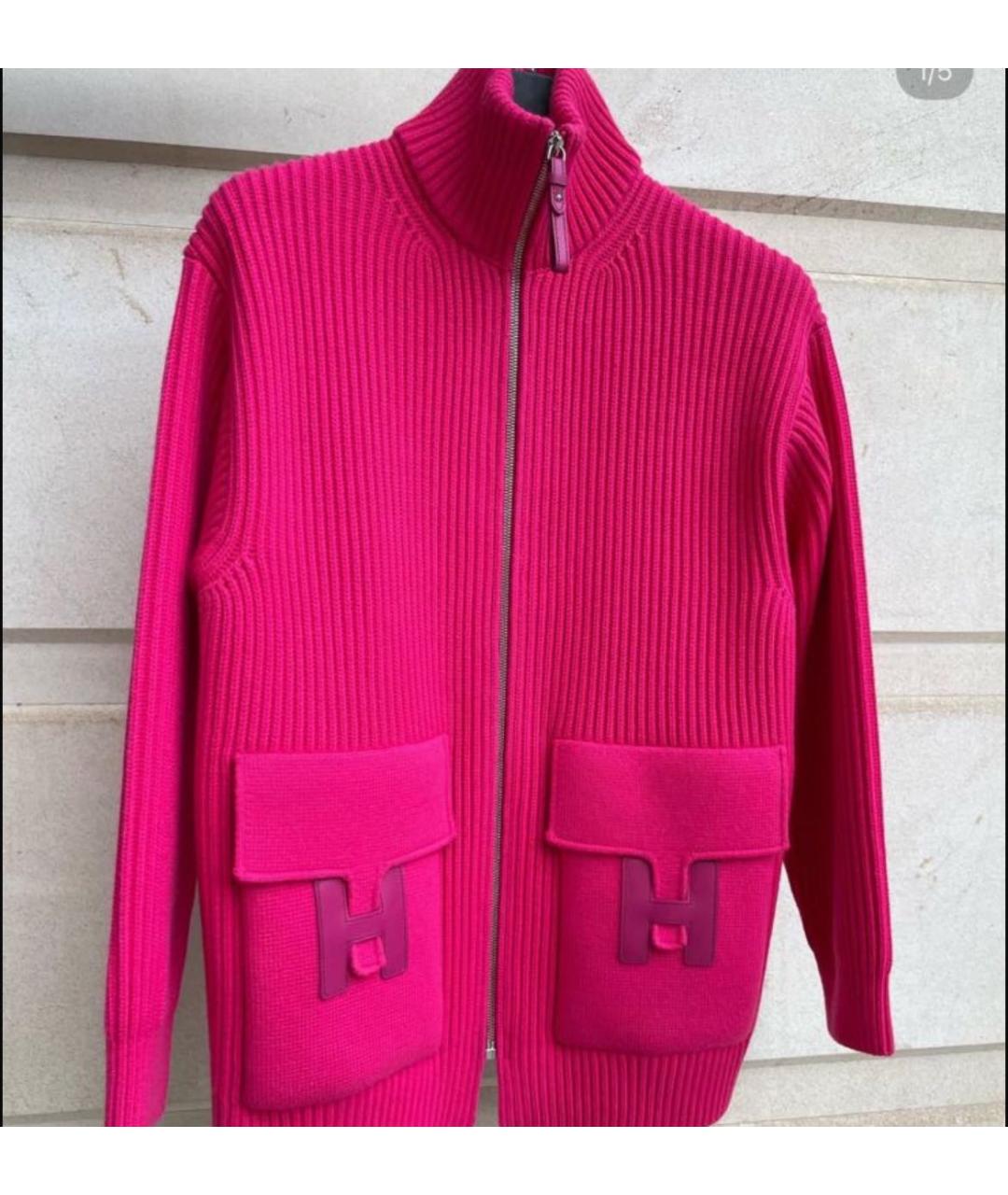 HERMES Розовый жилет, фото 3