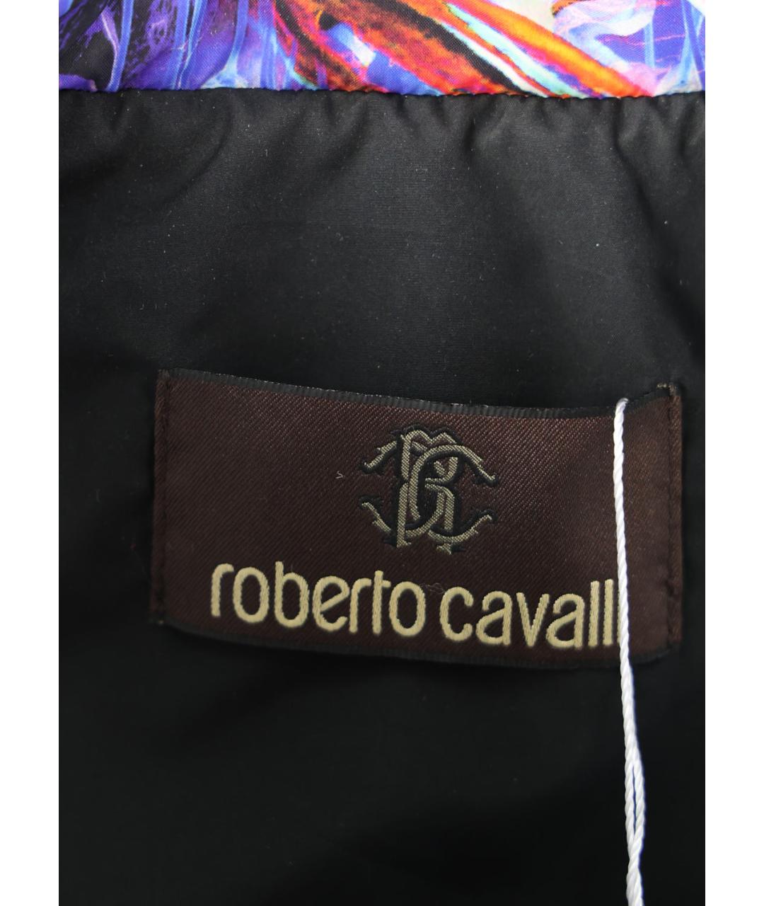 ROBERTO CAVALLI Мульти полиамидовый пуховик, фото 3