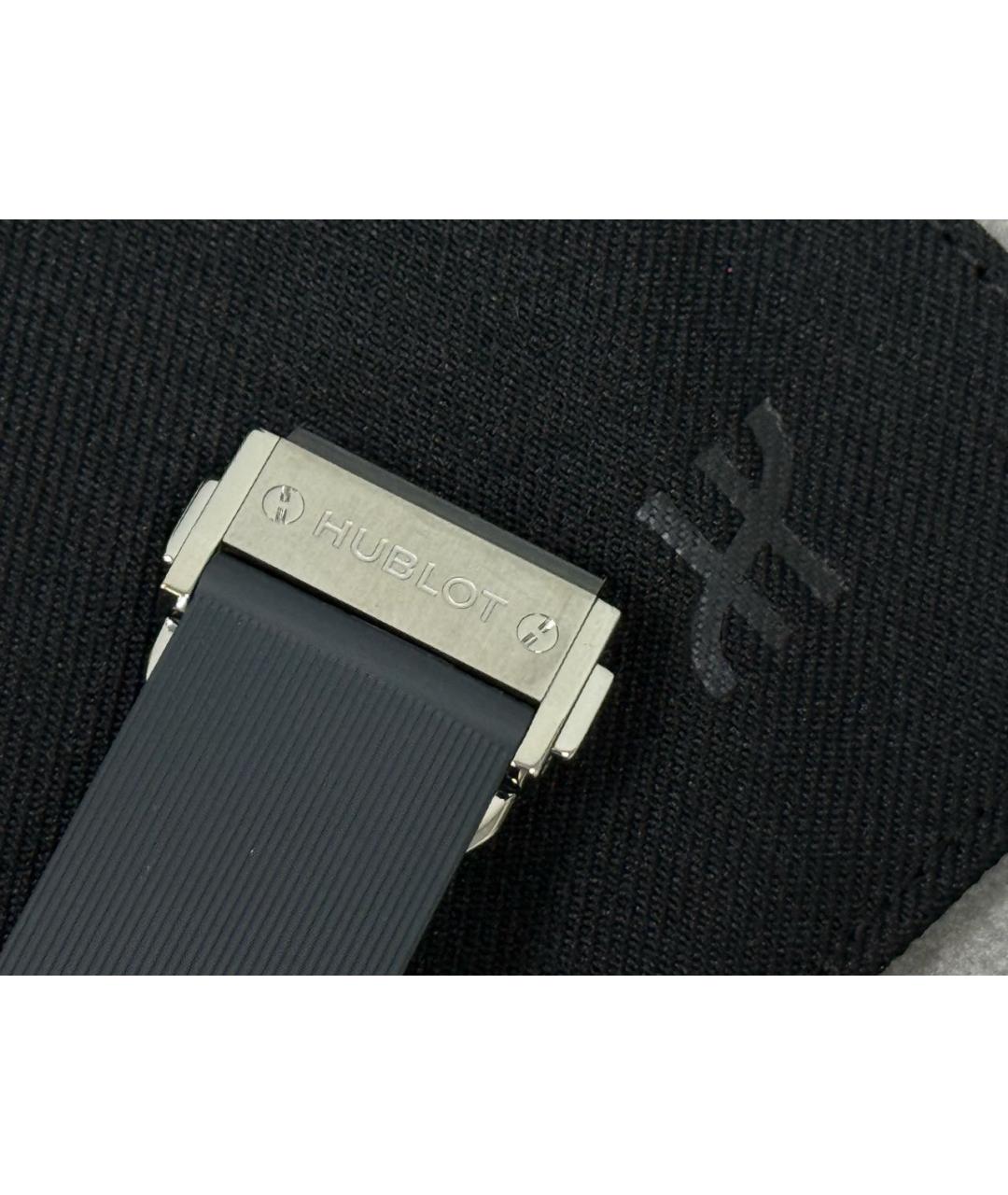 HUBLOT Антрацитовые титановые часы, фото 6