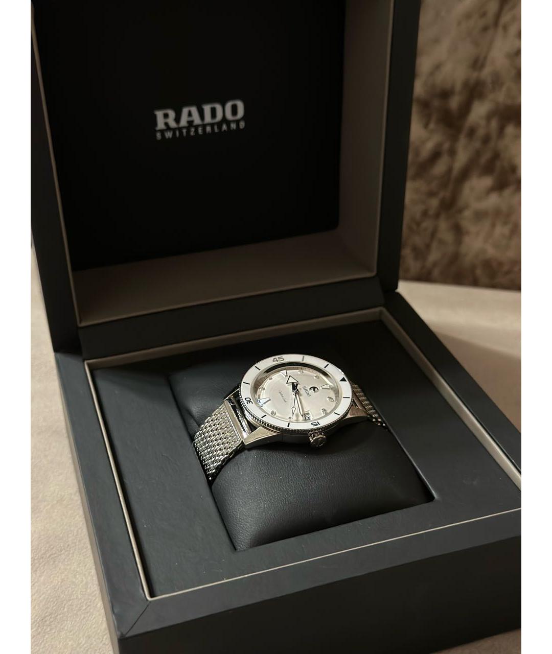 RADO Серебряные часы, фото 2