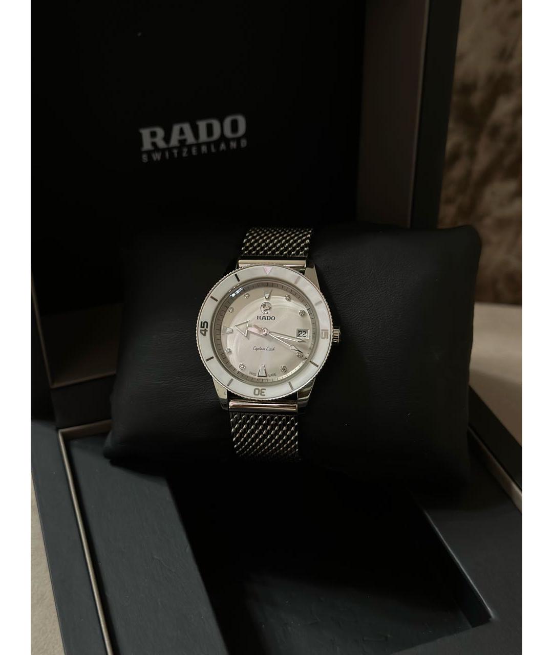 RADO Серебряные часы, фото 4