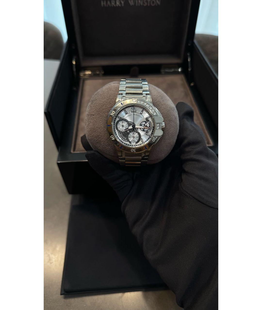 Harry Winston Антрацитовые часы, фото 7