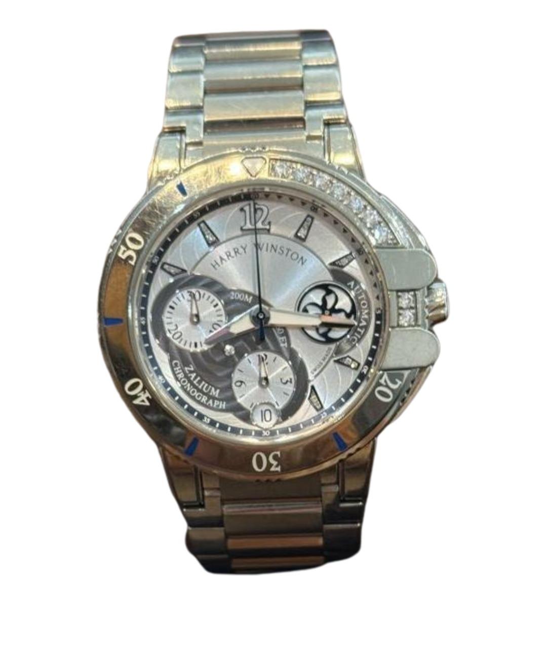 Harry Winston Антрацитовые часы, фото 1