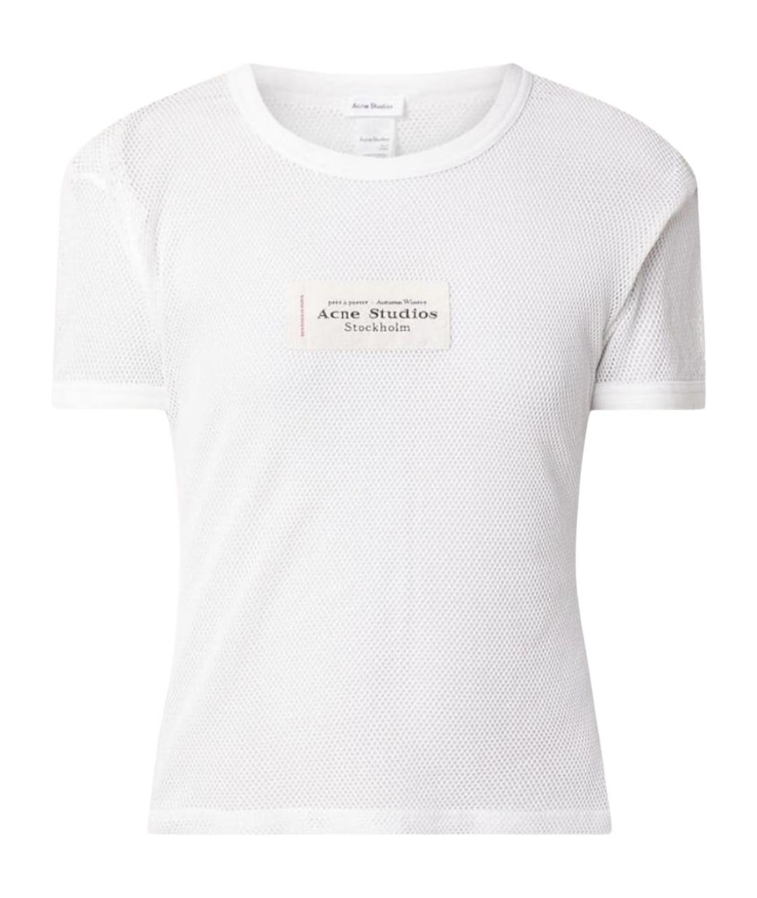 ACNE STUDIOS Белая футболка, фото 1
