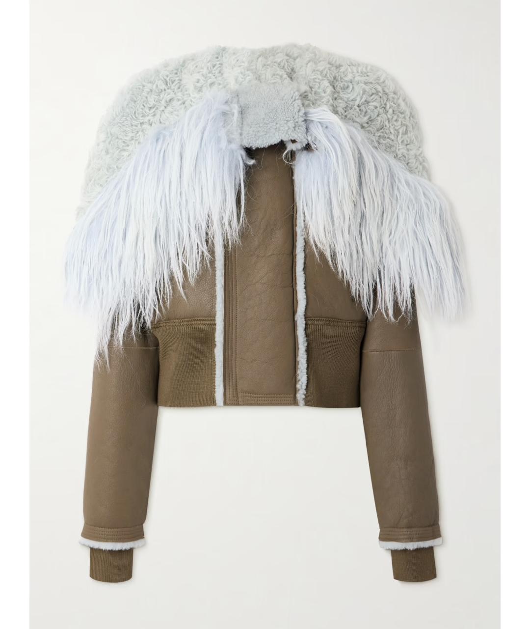 RICK OWENS Коричневая дубленка, фото 6