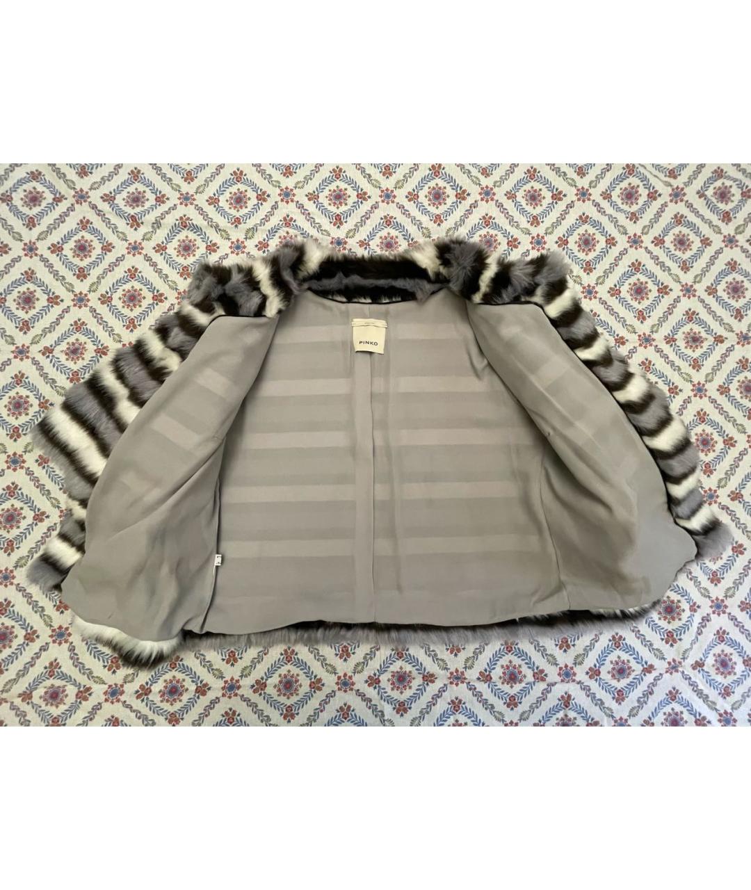 PINKO Мульти полиэстеровая шуба, фото 2