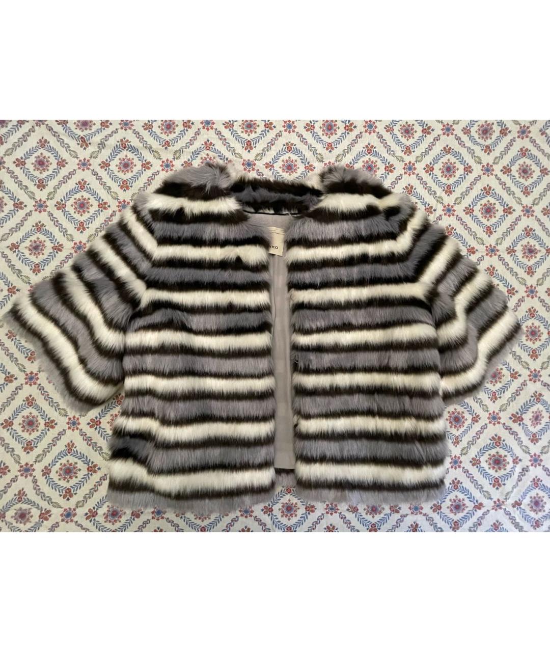 PINKO Мульти полиэстеровая шуба, фото 6