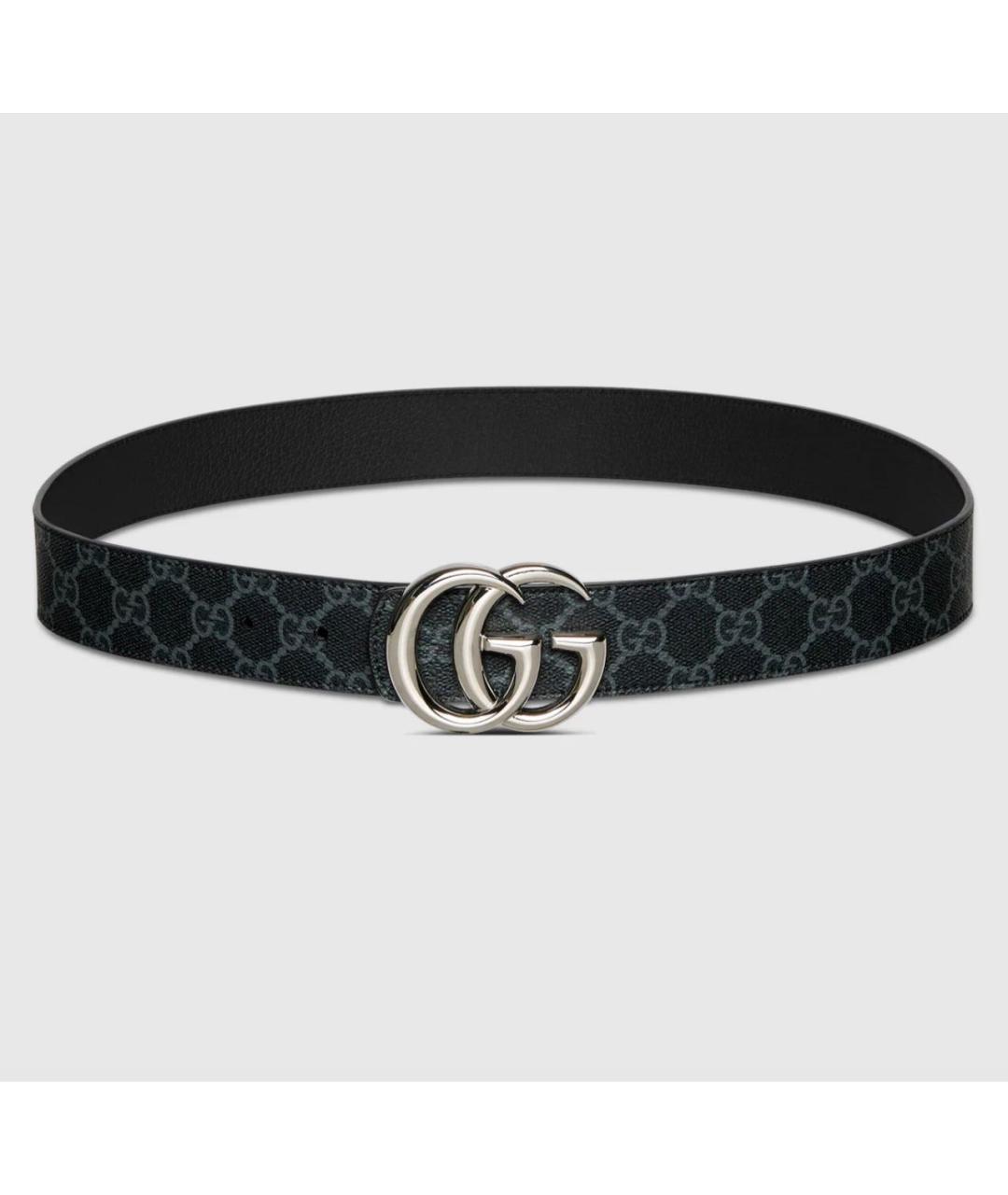 GUCCI Черный ремень, фото 7