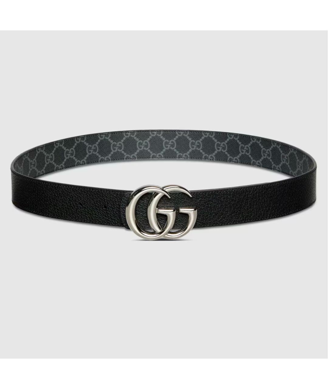 GUCCI Черный ремень, фото 5