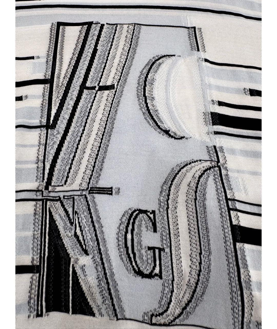 GIORGIO ARMANI Голубая хлопковая футболка, фото 3