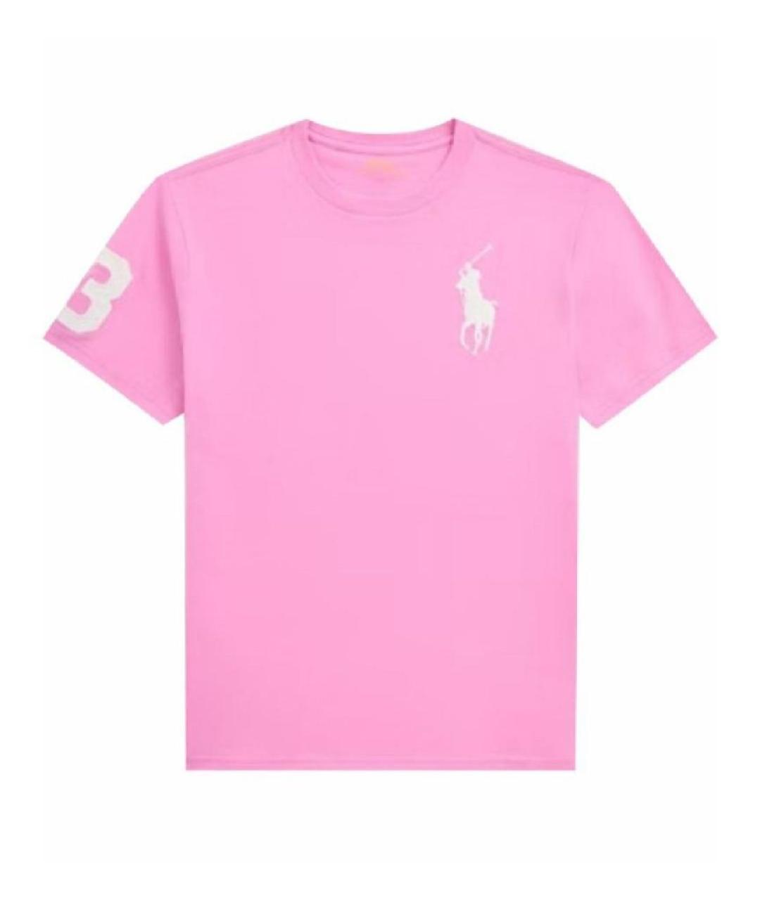 POLO RALPH LAUREN Мульти хлопковая футболка, фото 2