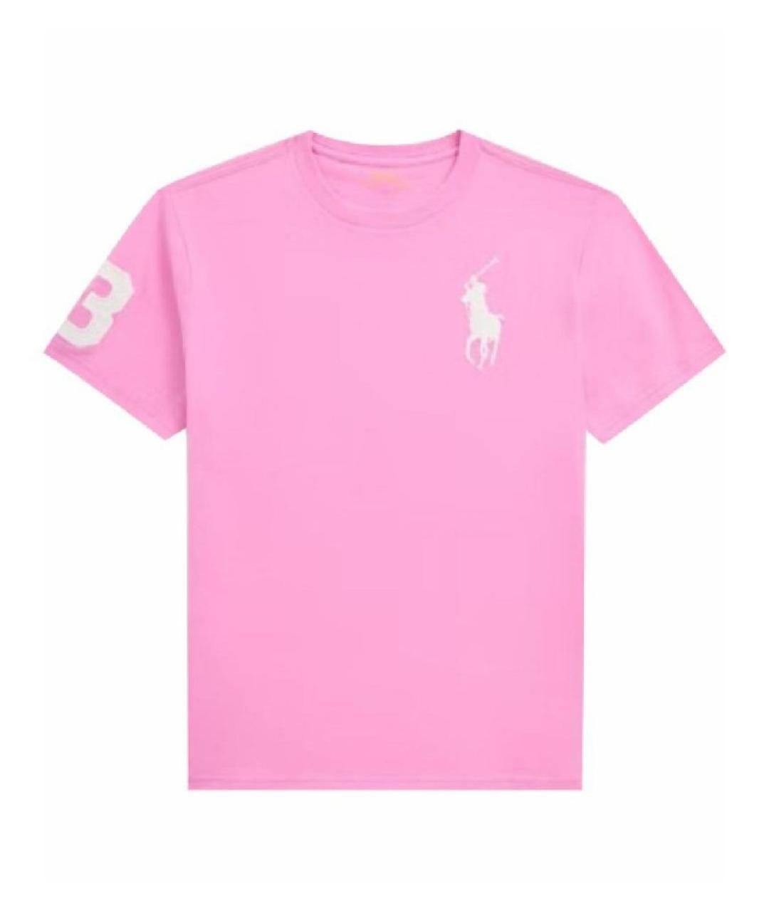 POLO RALPH LAUREN Мульти хлопковая футболка, фото 2