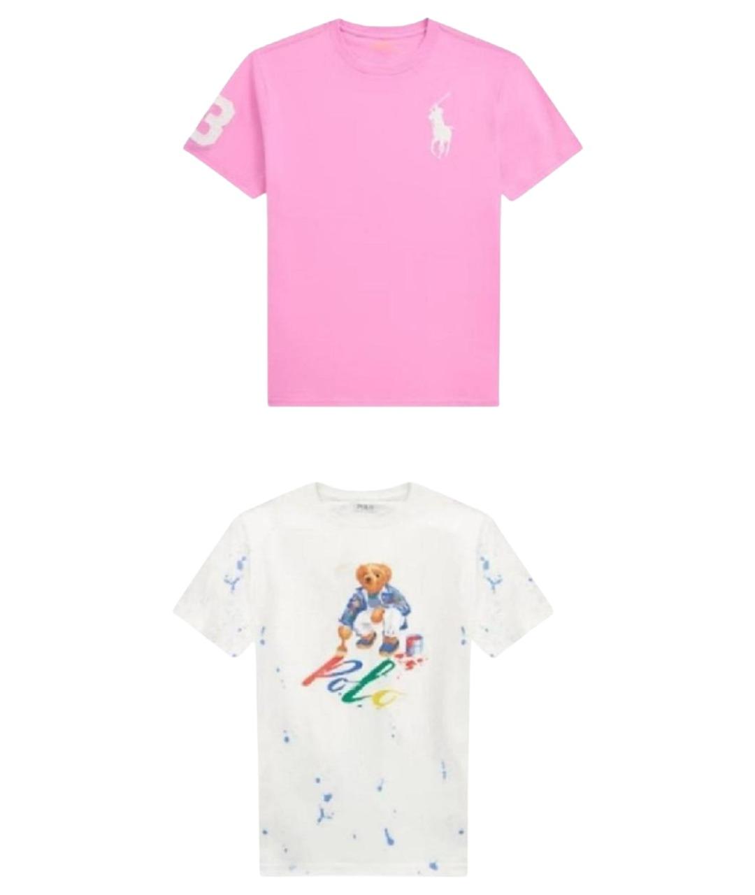 POLO RALPH LAUREN Мульти хлопковая футболка, фото 1