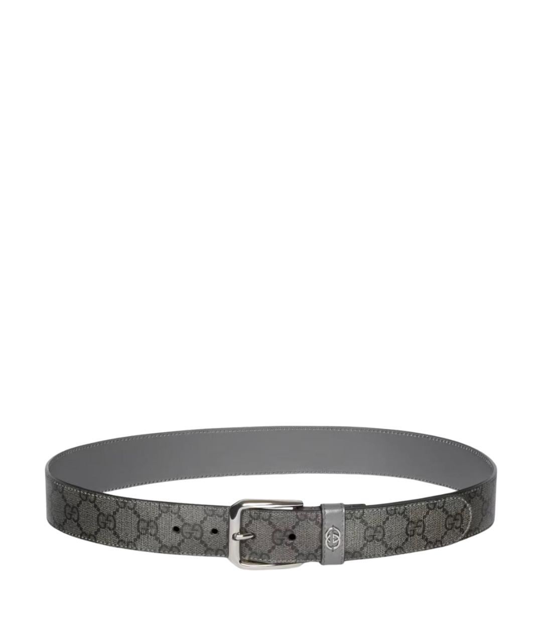 GUCCI Серый ремень, фото 1
