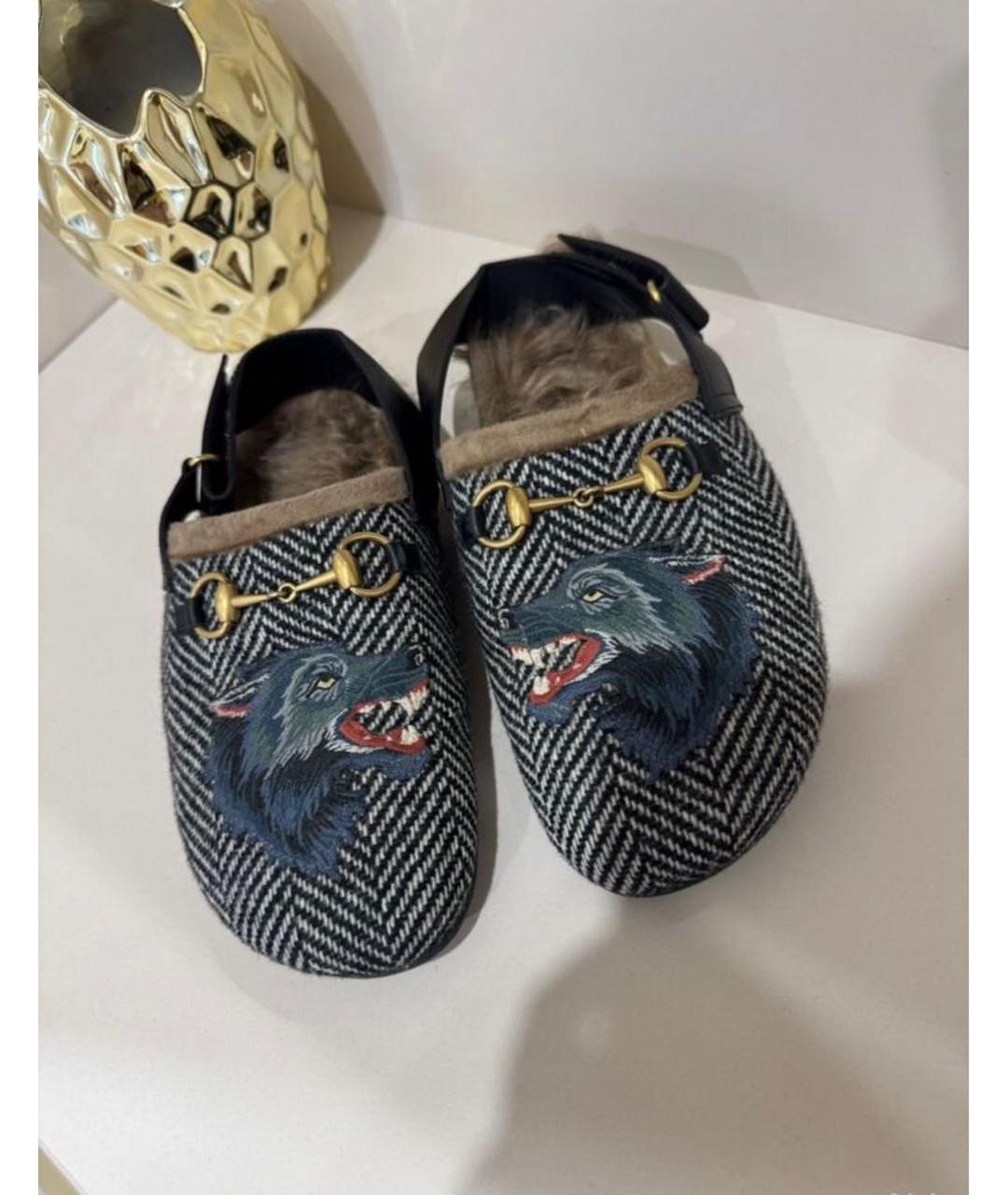 GUCCI Синие сандалии, фото 2