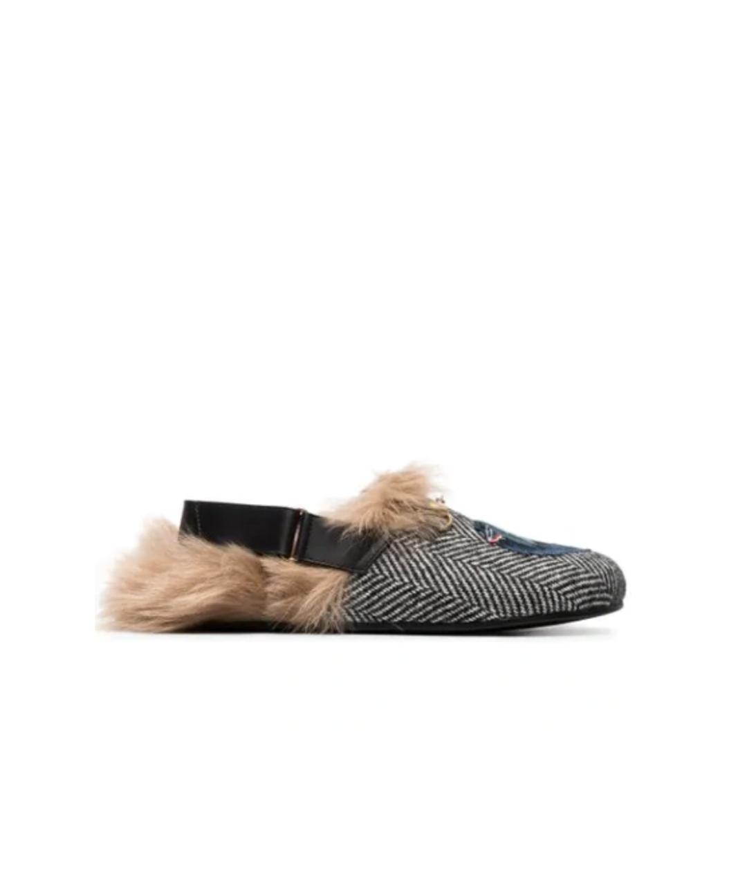 GUCCI Синие сандалии, фото 1