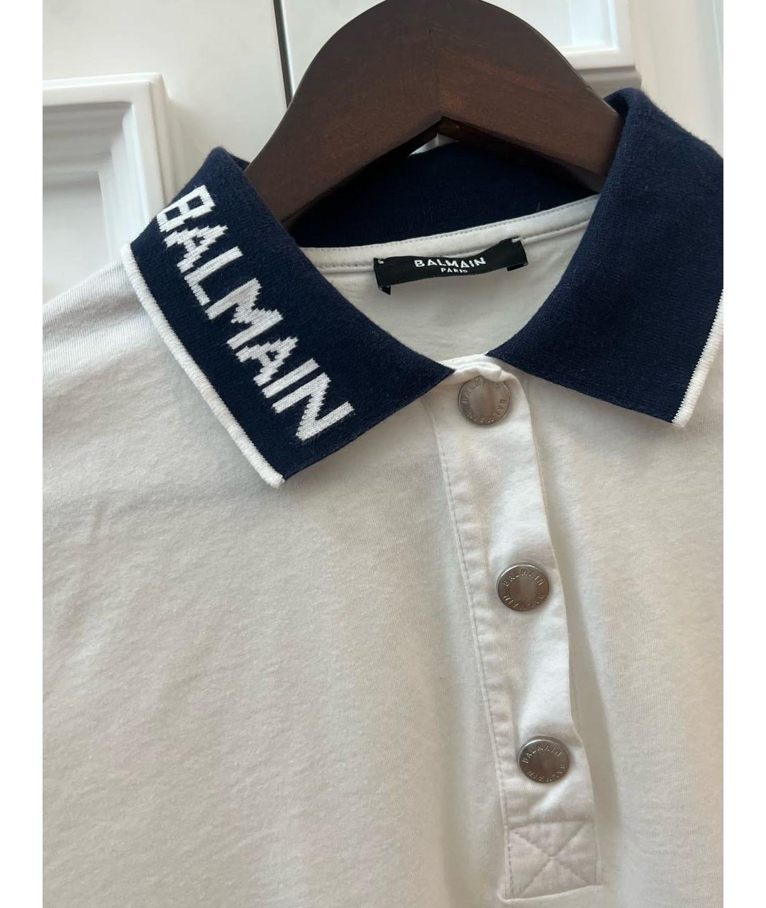 BALMAIN Белый хлопковый детская футболка / топ, фото 4