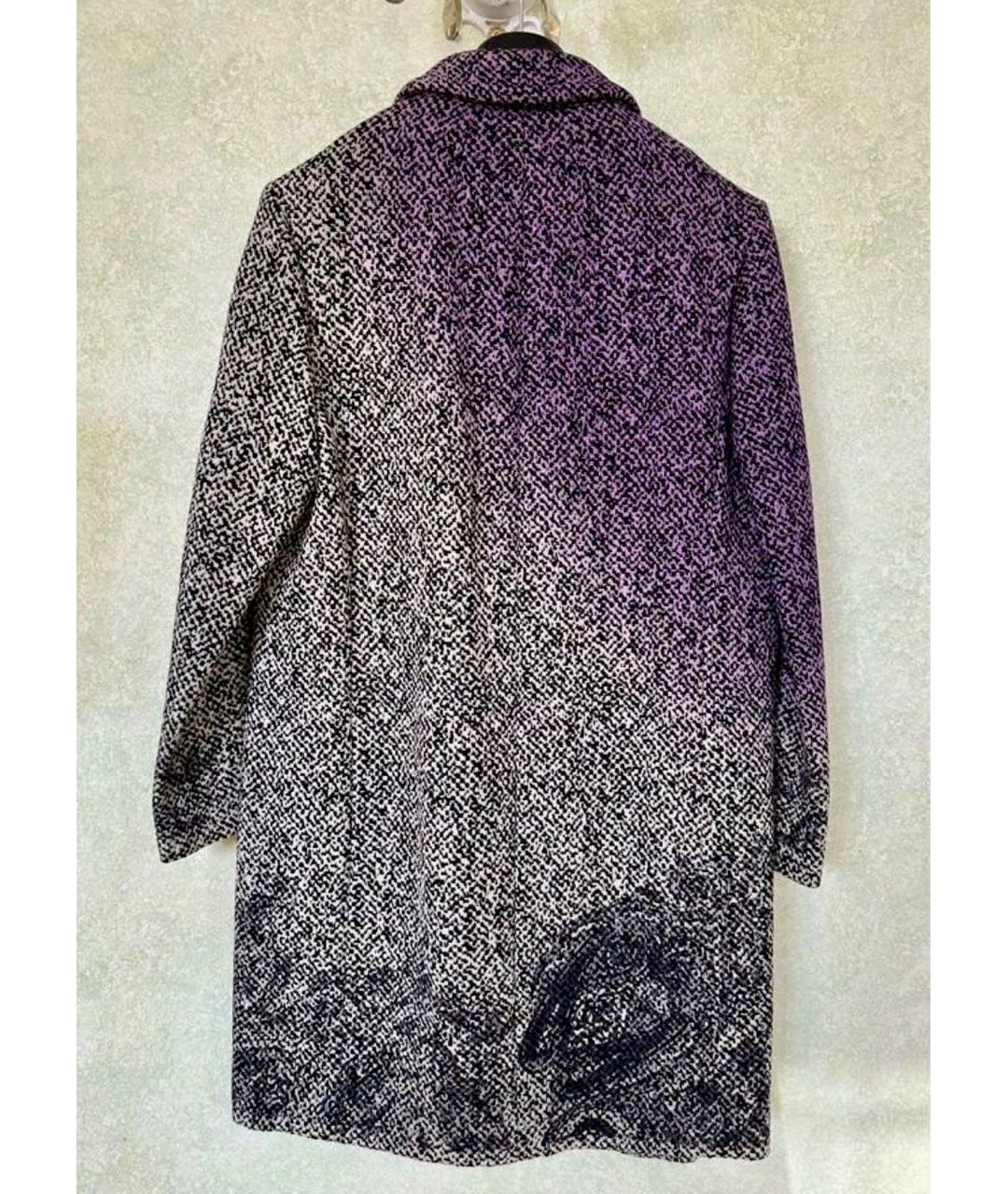 ETRO Серое шерстяное пальто, фото 2