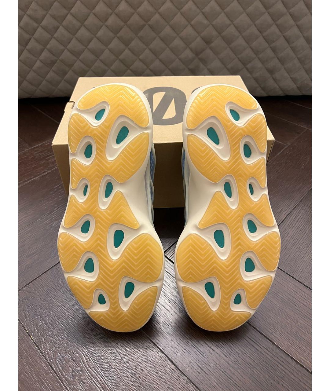 ADIDAS YEEZY Белые низкие кроссовки / кеды, фото 5