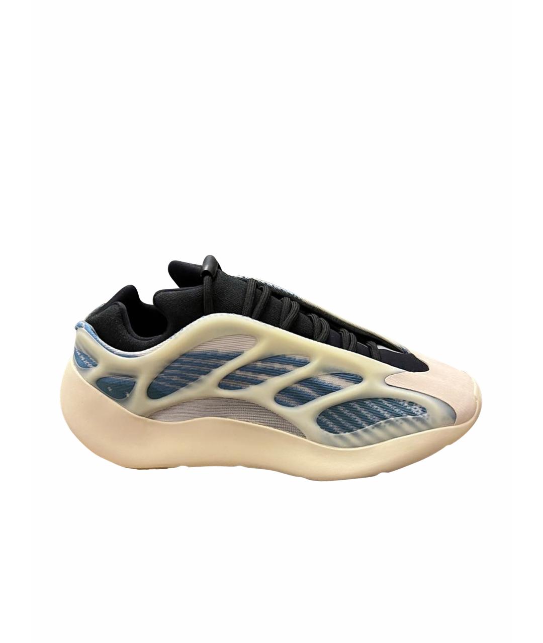 ADIDAS YEEZY Белые низкие кроссовки / кеды, фото 8