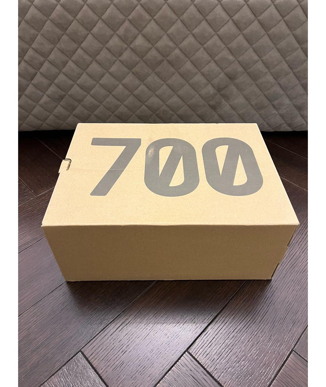 ADIDAS YEEZY Белые низкие кроссовки / кеды, фото 7