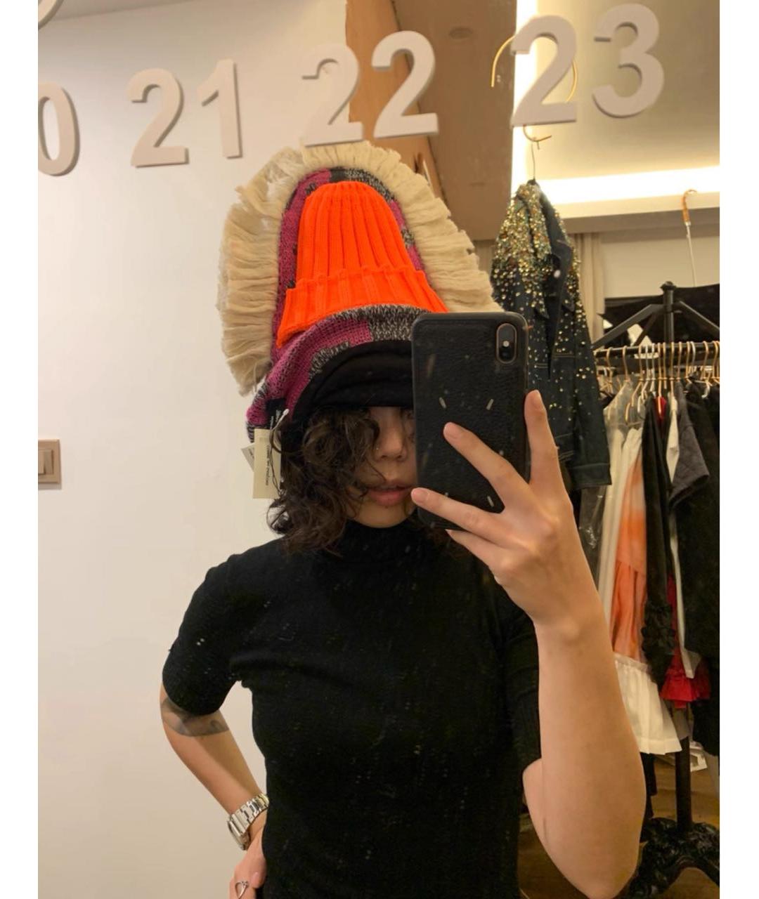 JUNYA WATANABE COMME DES GARÇONS Мульти хлопковая шапка, фото 3