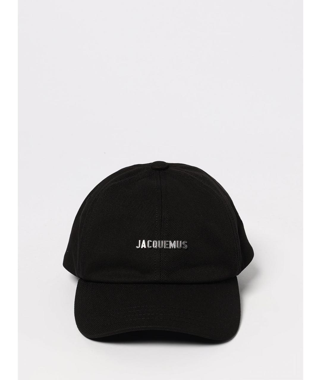 JACQUEMUS Черная хлопковая кепка/бейсболка, фото 2