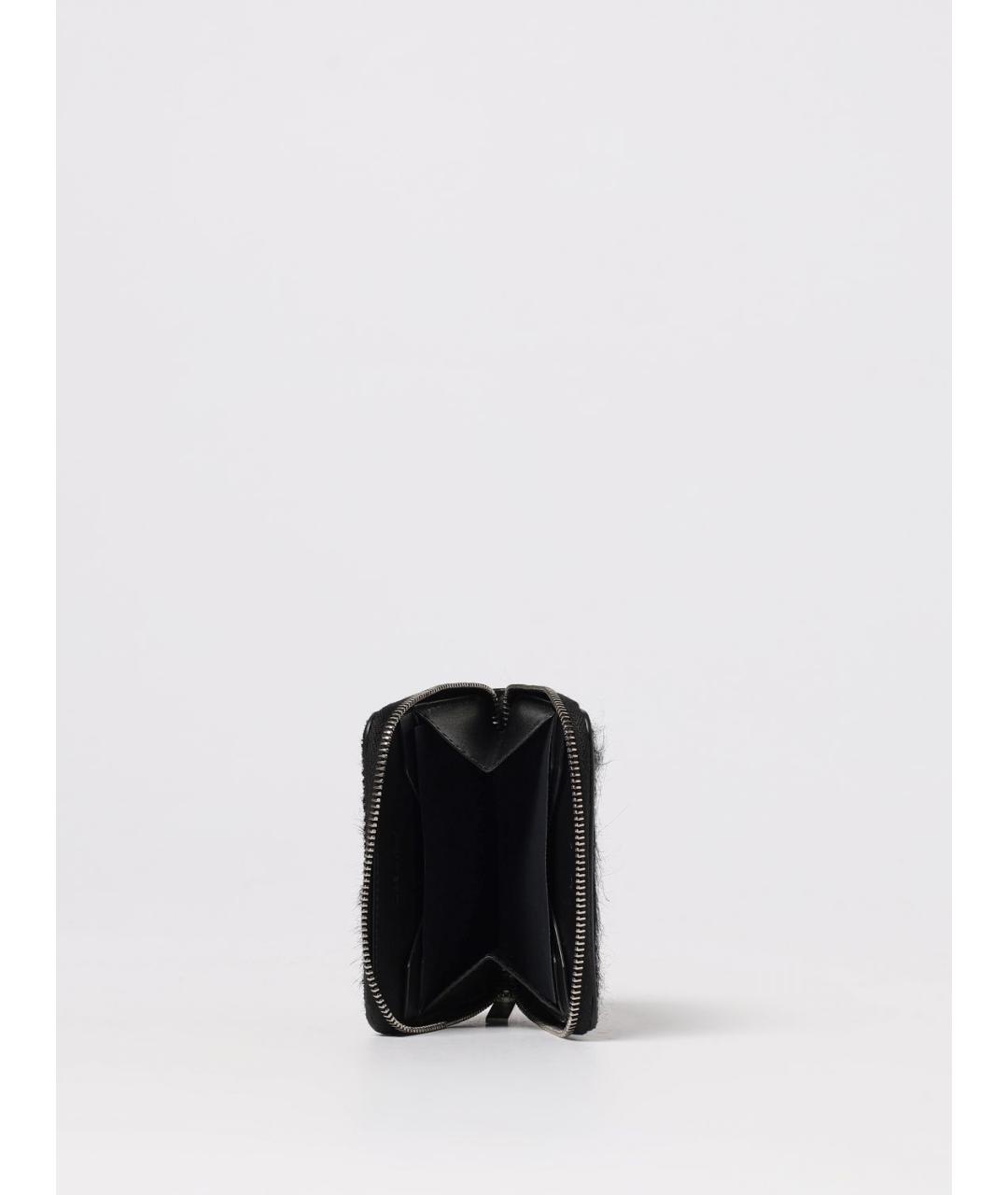 RICK OWENS Черный кожаный кошелек, фото 2