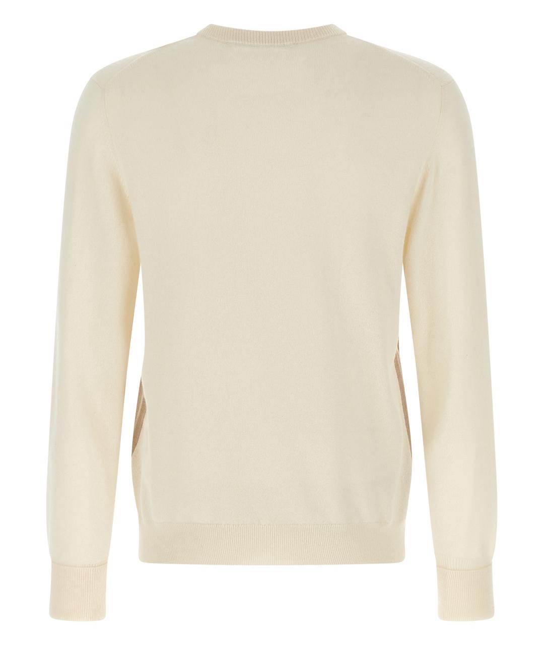 BALLANTYNE Бежевый кашемировый джемпер / свитер, фото 2