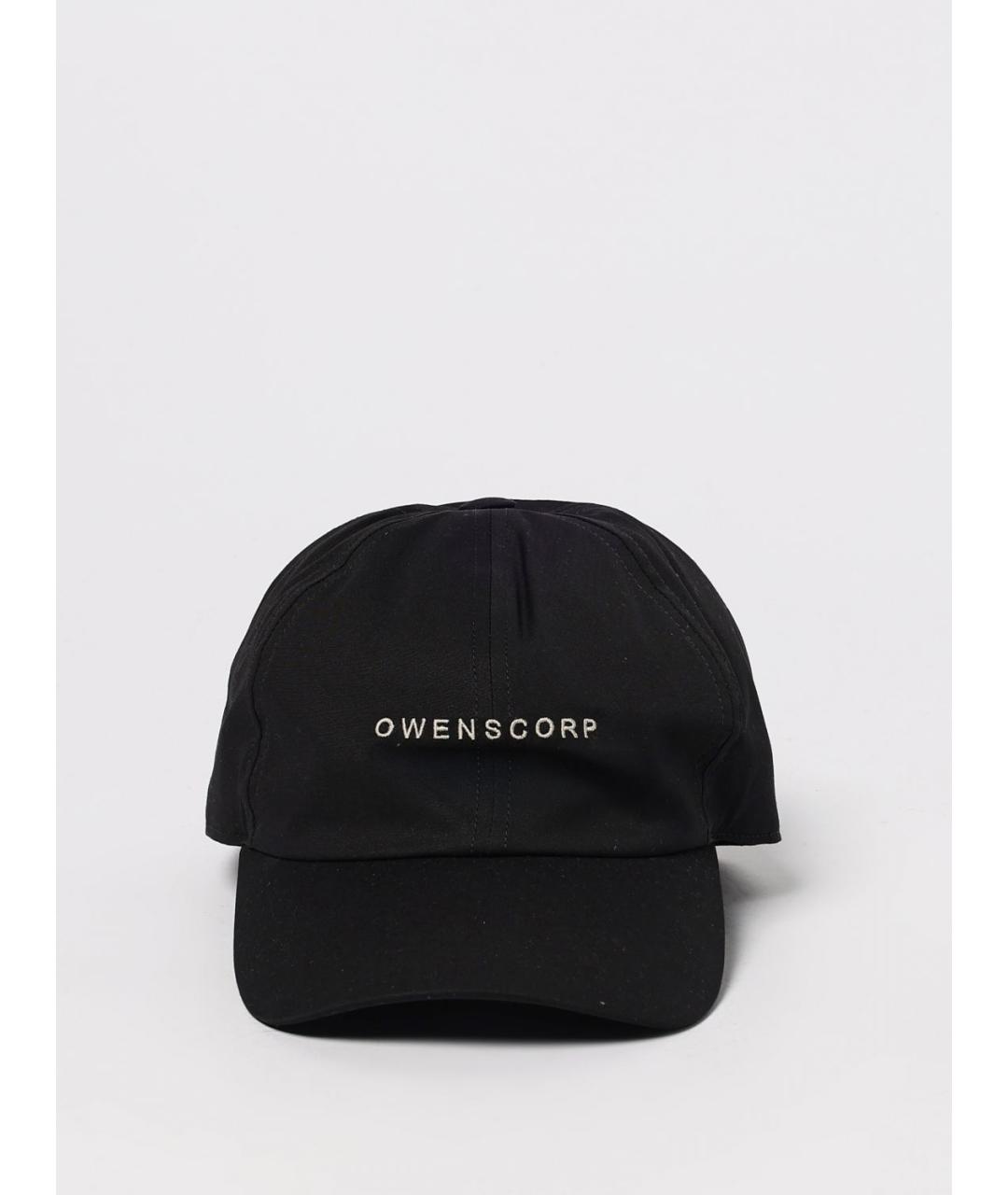 RICK OWENS Черная хлопковая кепка/бейсболка, фото 2