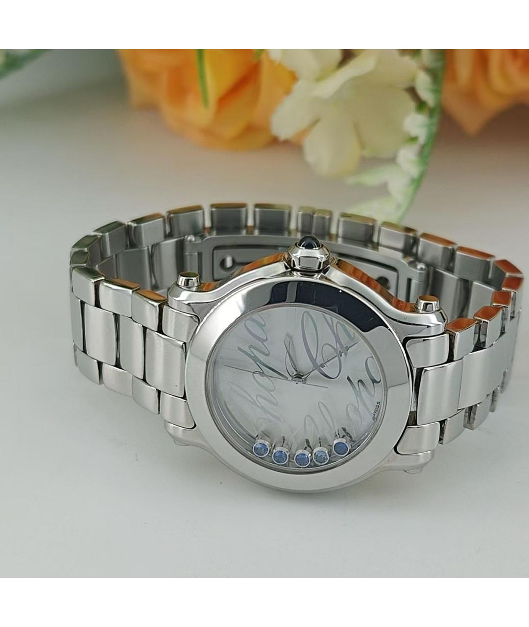 CHOPARD Серебряные металлические часы, фото 4