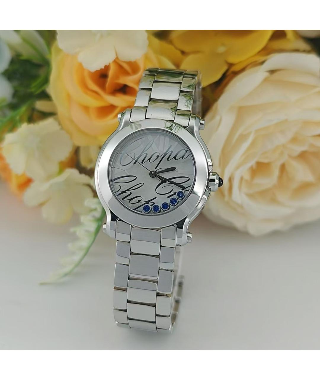 CHOPARD Серебряные металлические часы, фото 3
