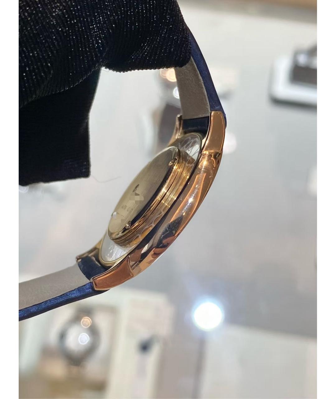 CHOPARD Синие часы из розового золота, фото 6