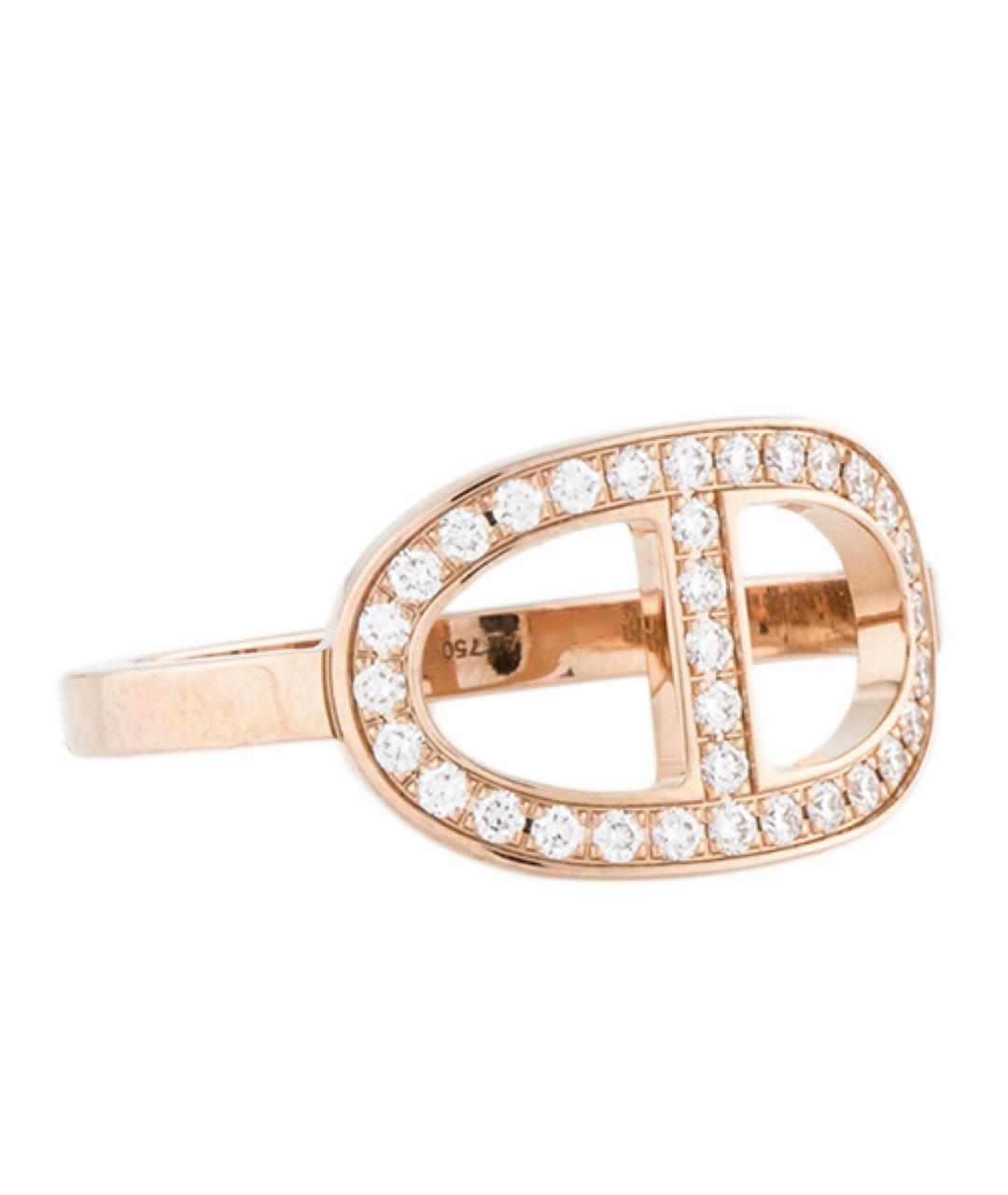 HERMES Золотое кольцо из розового золота, фото 3