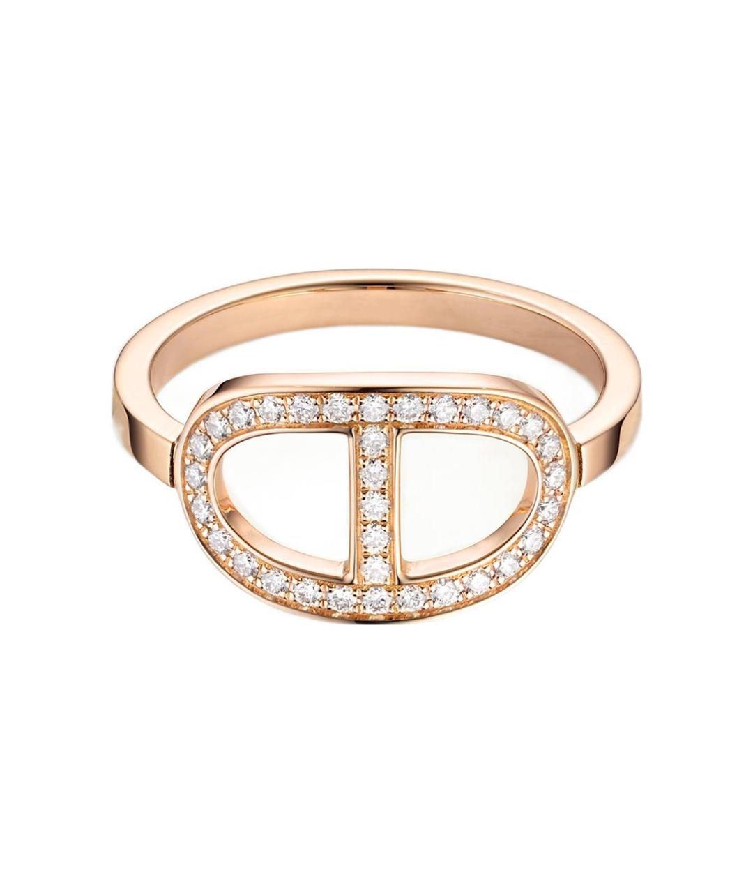 HERMES Золотое кольцо из розового золота, фото 1