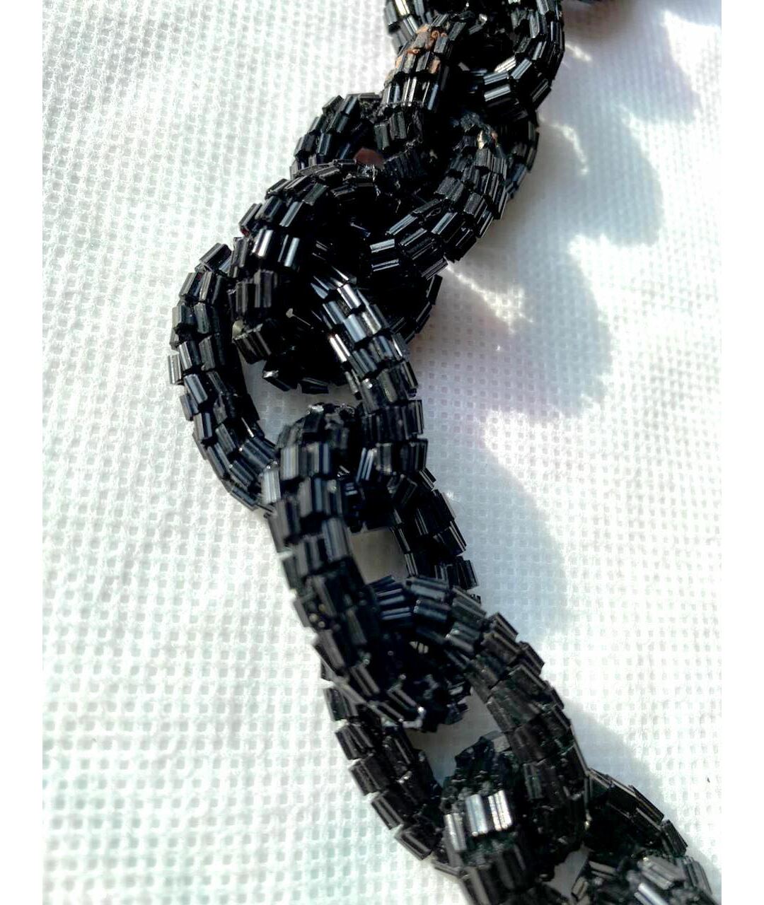 DOROTHEE SCHUMACHER Черное колье из бисера, фото 6