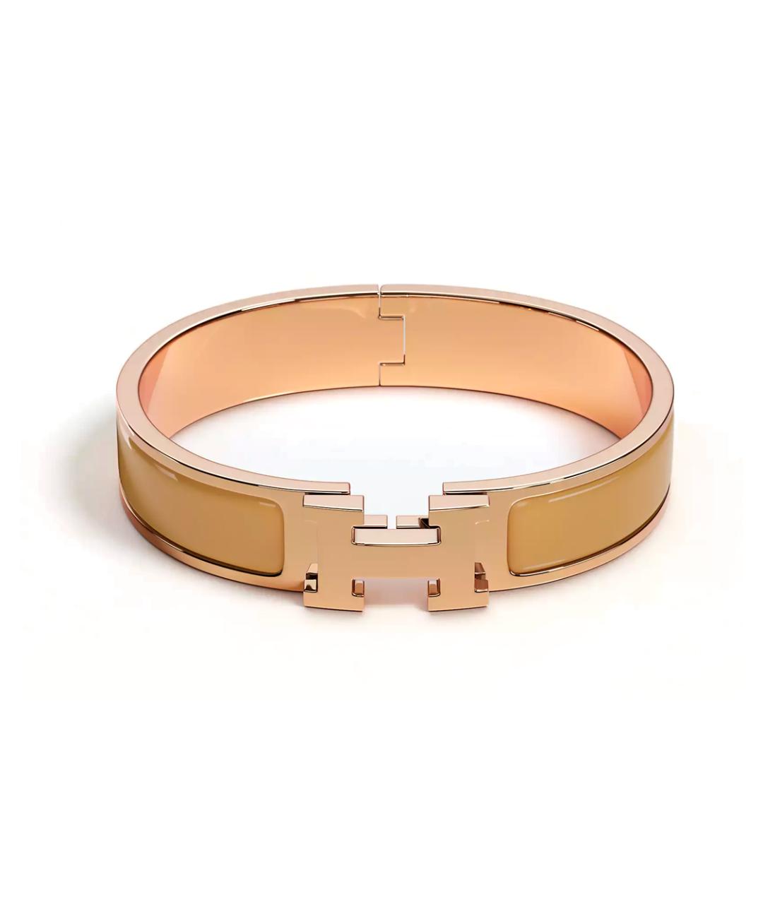 HERMES Золотой браслет, фото 3