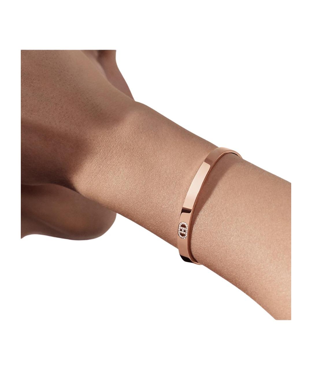 HERMES Золотой браслет из розового золота, фото 3