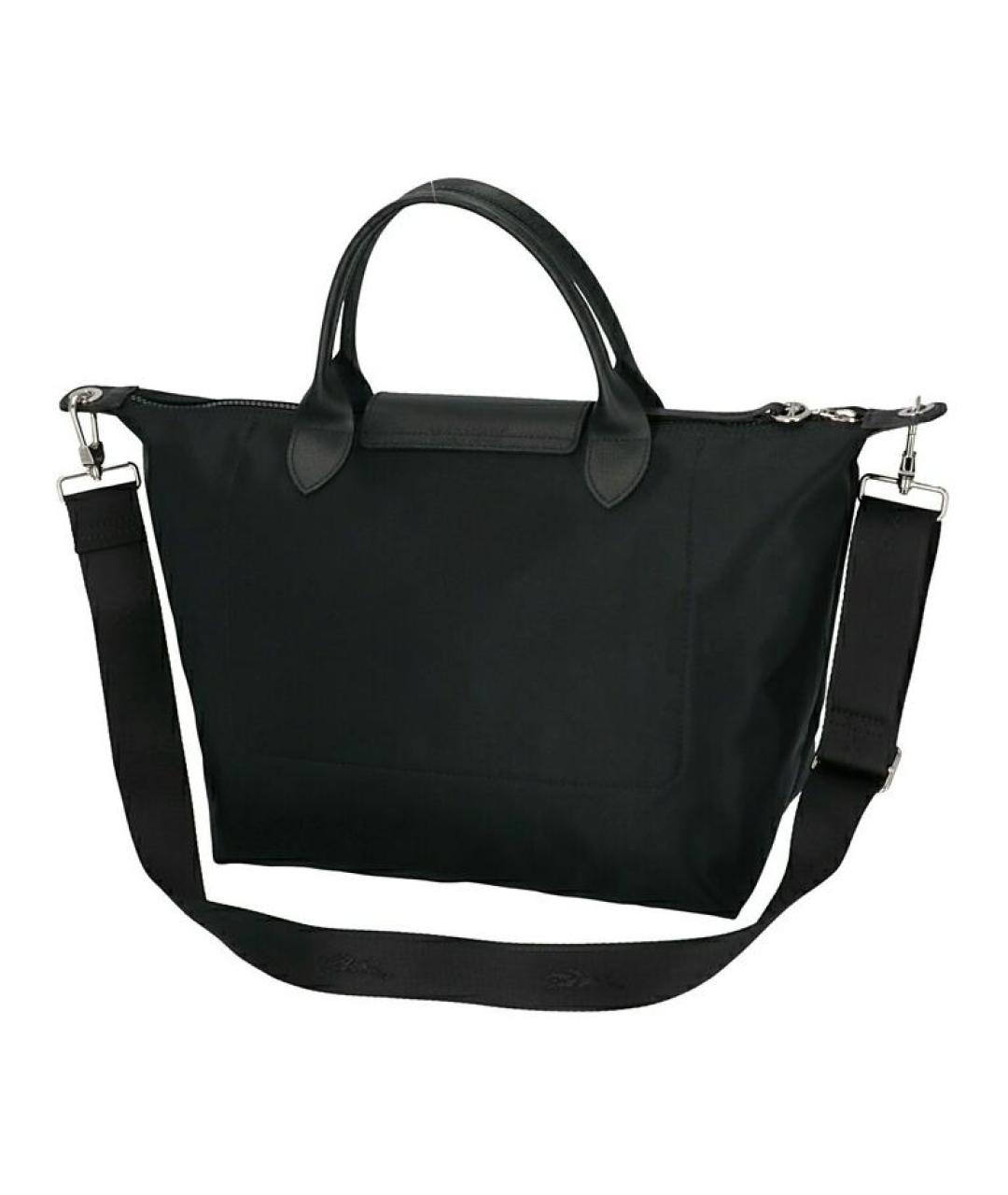 LONGCHAMP Черная сумка на плечо, фото 4