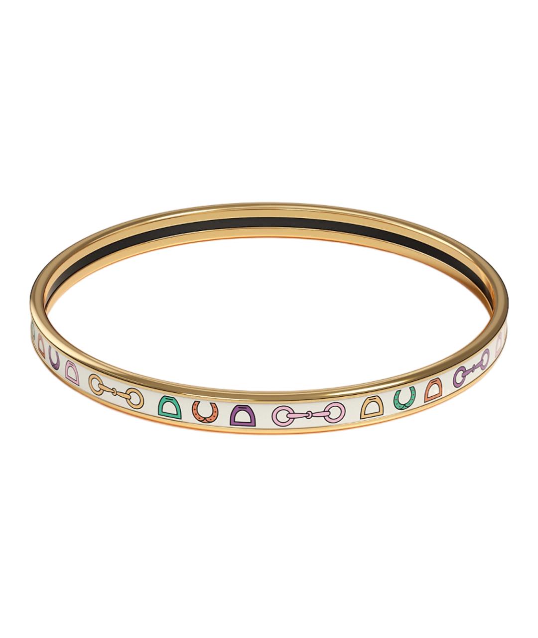 HERMES Золотой браслет, фото 2