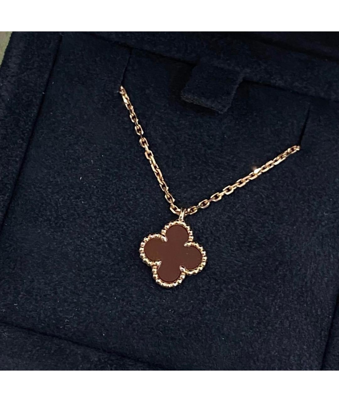 VAN CLEEF & ARPELS Красная подвеска из розового золота, фото 2