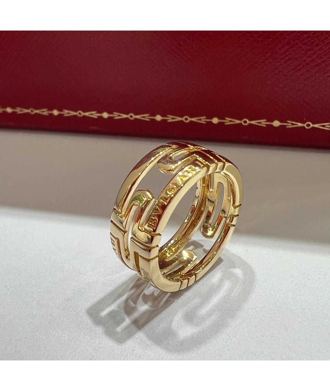 BVLGARI Желтое кольцо из желтого золота, фото 5