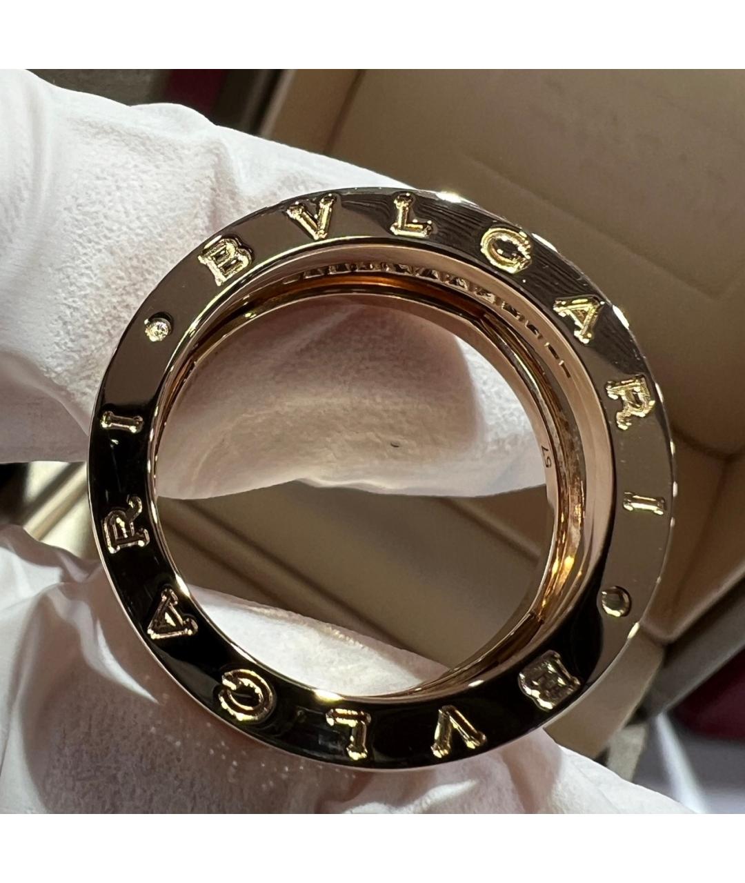 BVLGARI Розовое кольцо из розового золота, фото 5