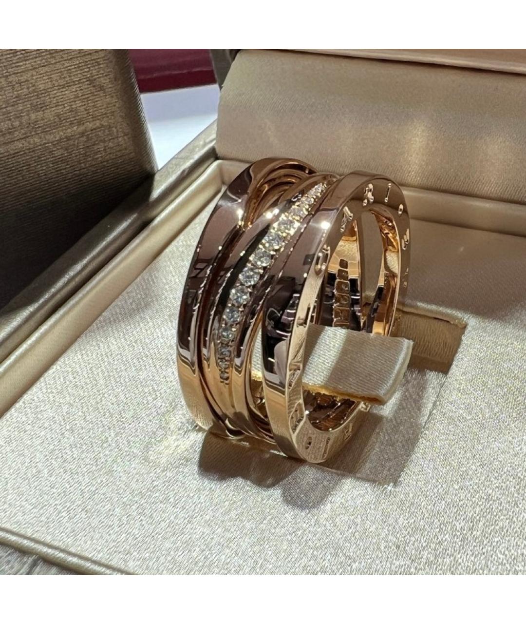 BVLGARI Розовое кольцо из розового золота, фото 2