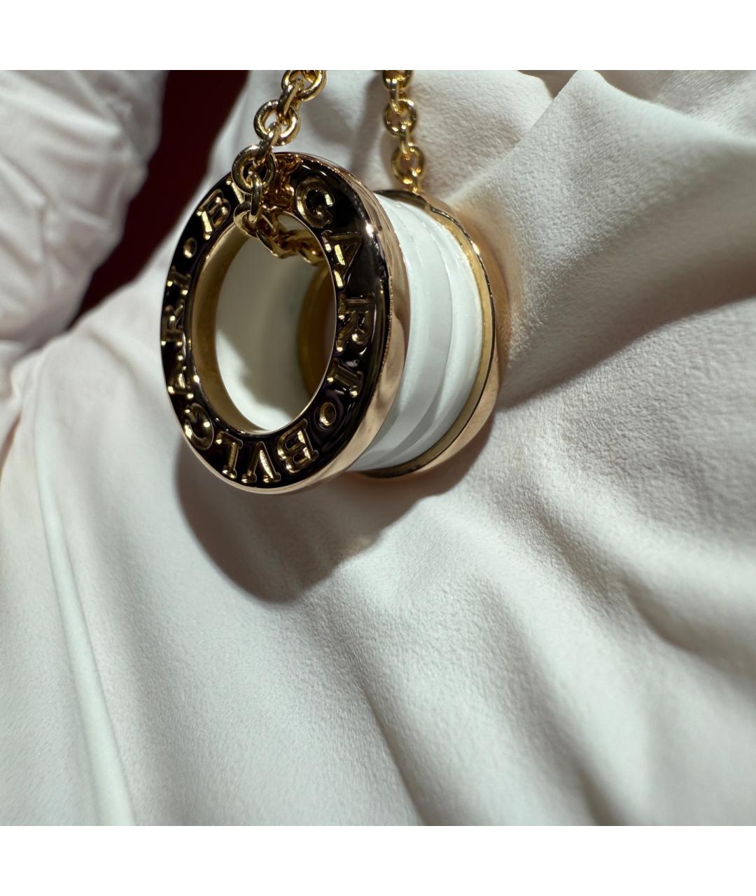 BVLGARI Золотая подвеска из розового золота, фото 5