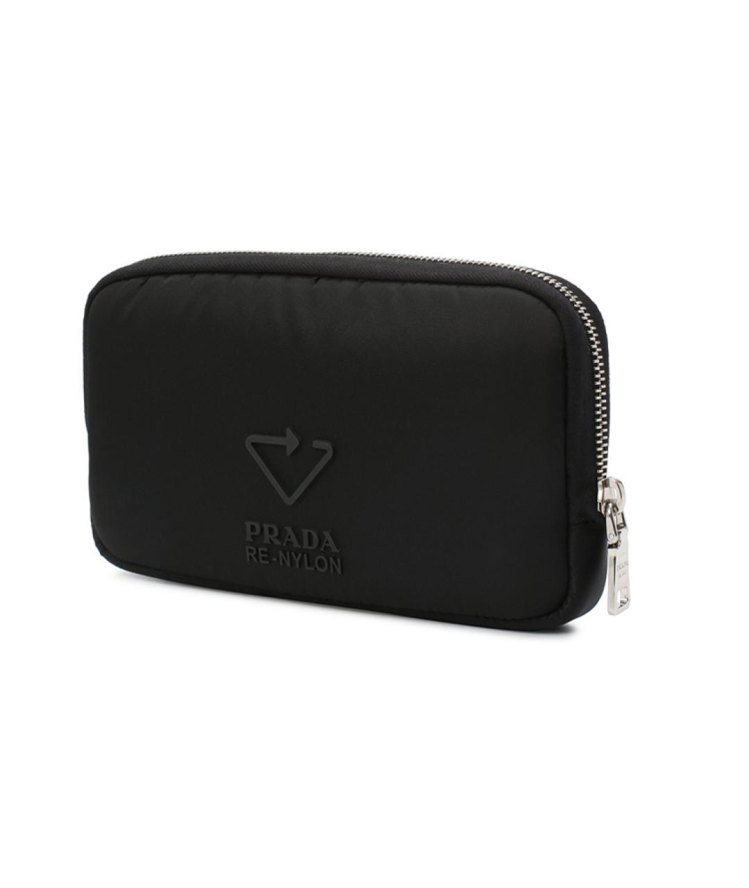 PRADA Черный кошелек, фото 2